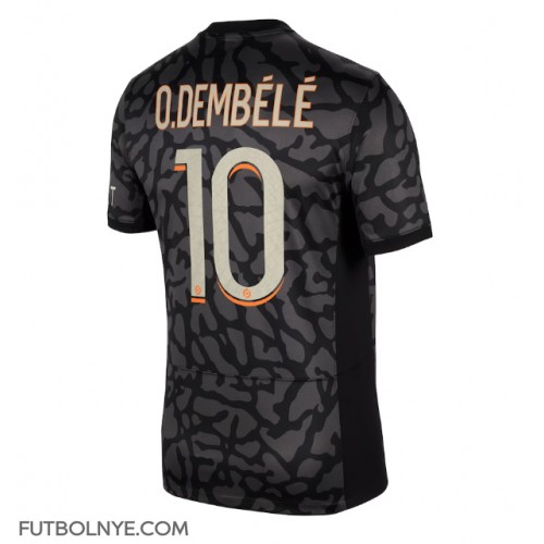 Camiseta Paris Saint-Germain Ousmane Dembele #10 Tercera Equipación 2023-24 manga corta